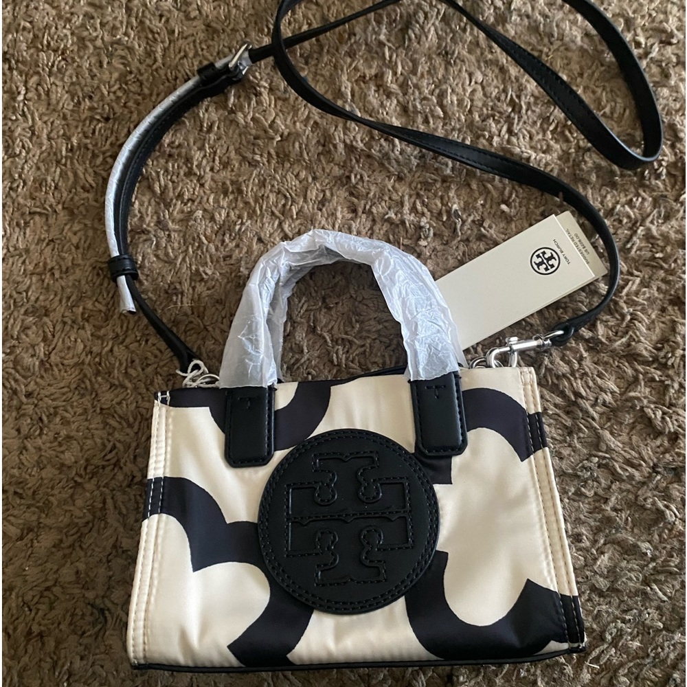 ⚜️ Tory Burch - Ella Nylon Mini Tote Crossbody Bag NWT